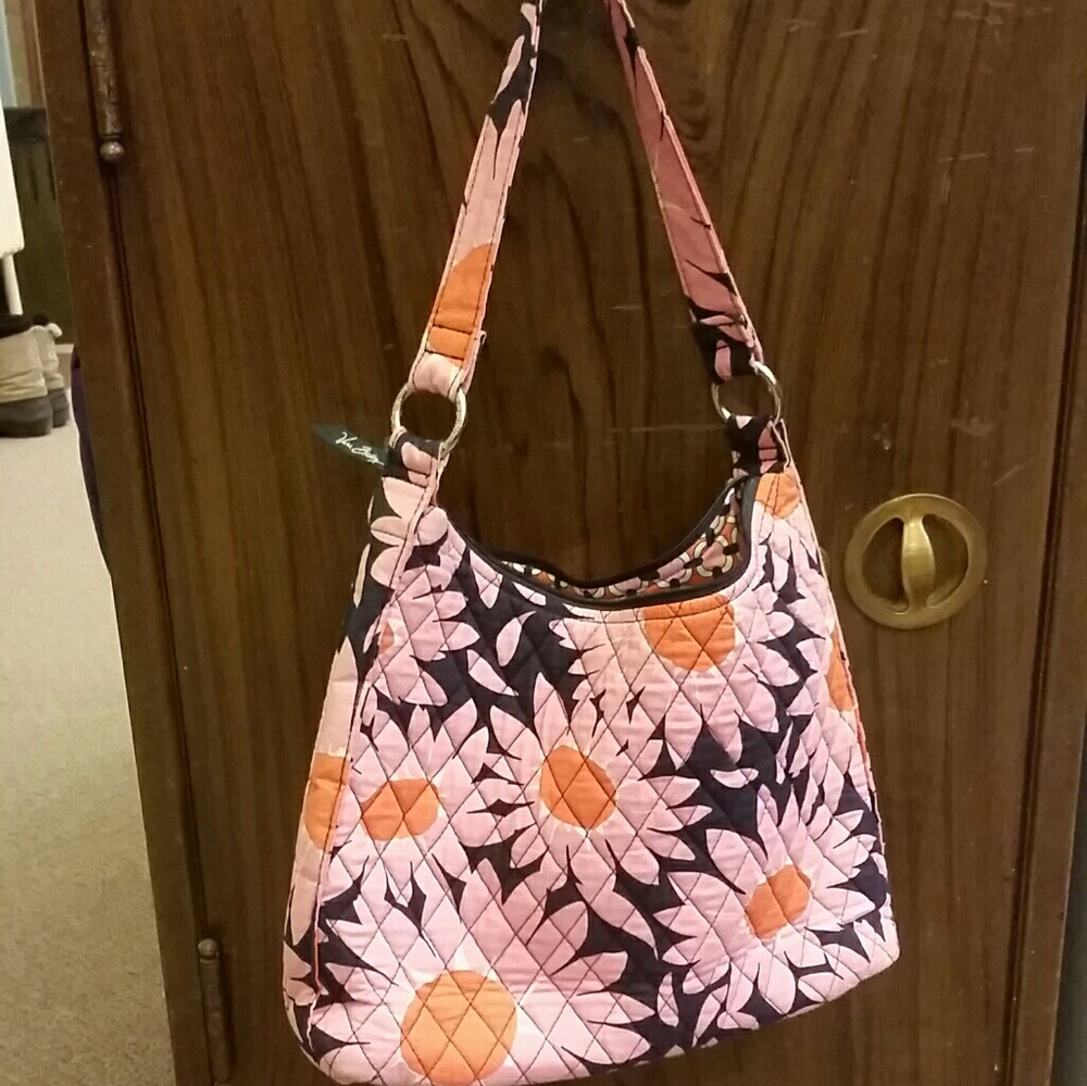 Vera Bradley pink and blue floral purse